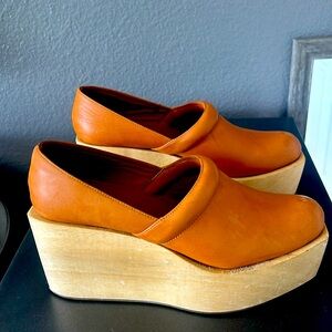 Rachel Comey leather clogs size 10 Fits like 9.5